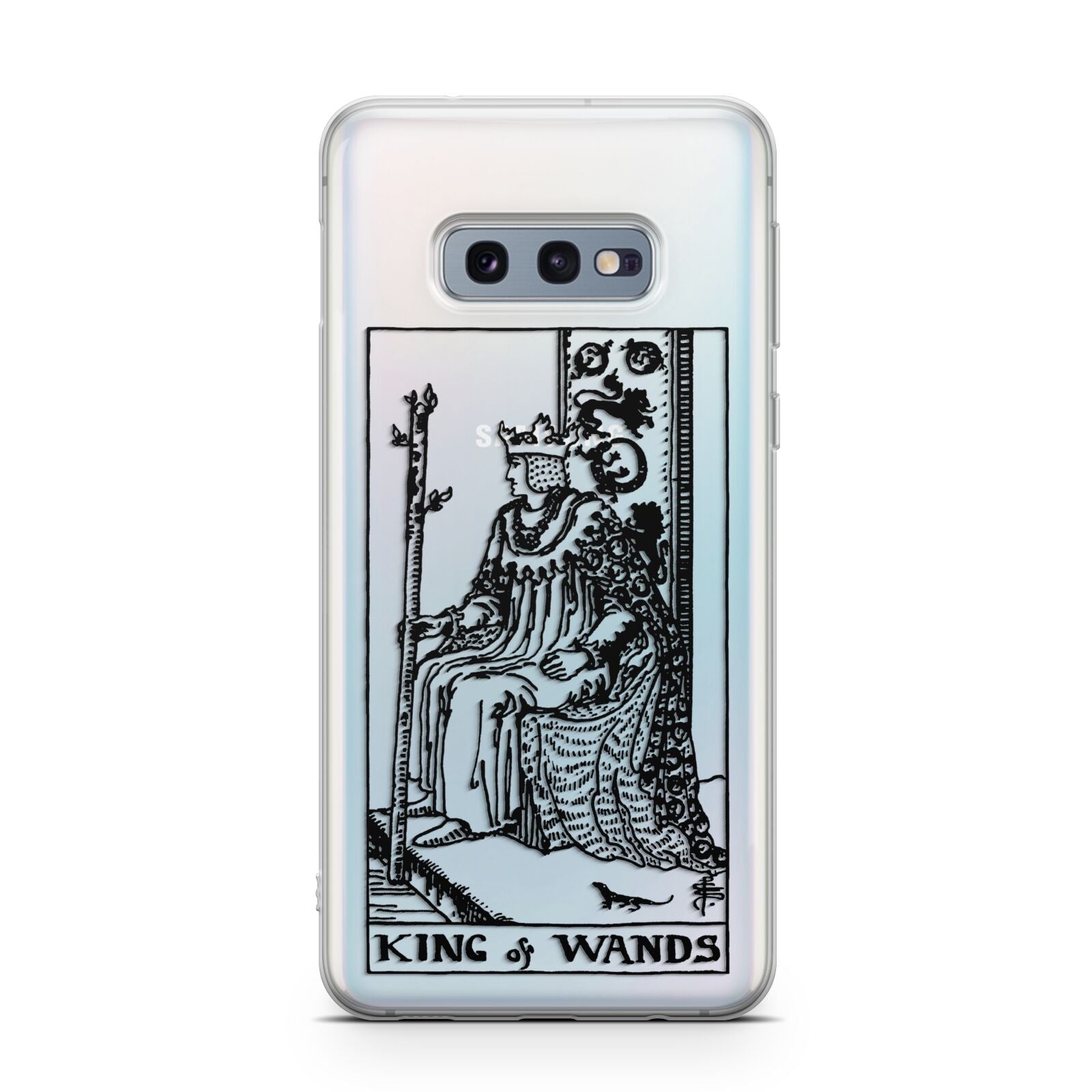 King of Wands Monochrome Samsung Galaxy S10E Case