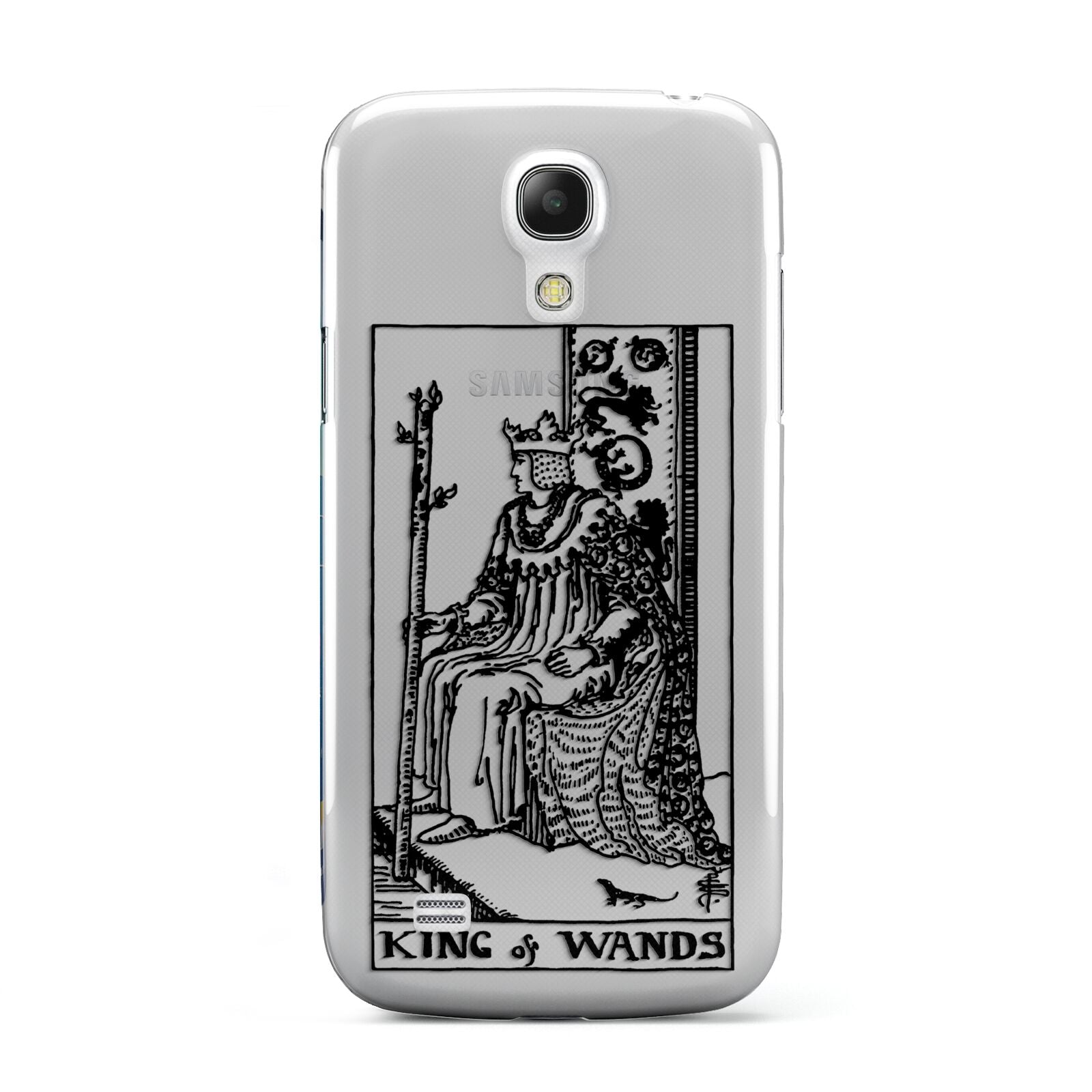 King of Wands Monochrome Samsung Galaxy S4 Mini Case