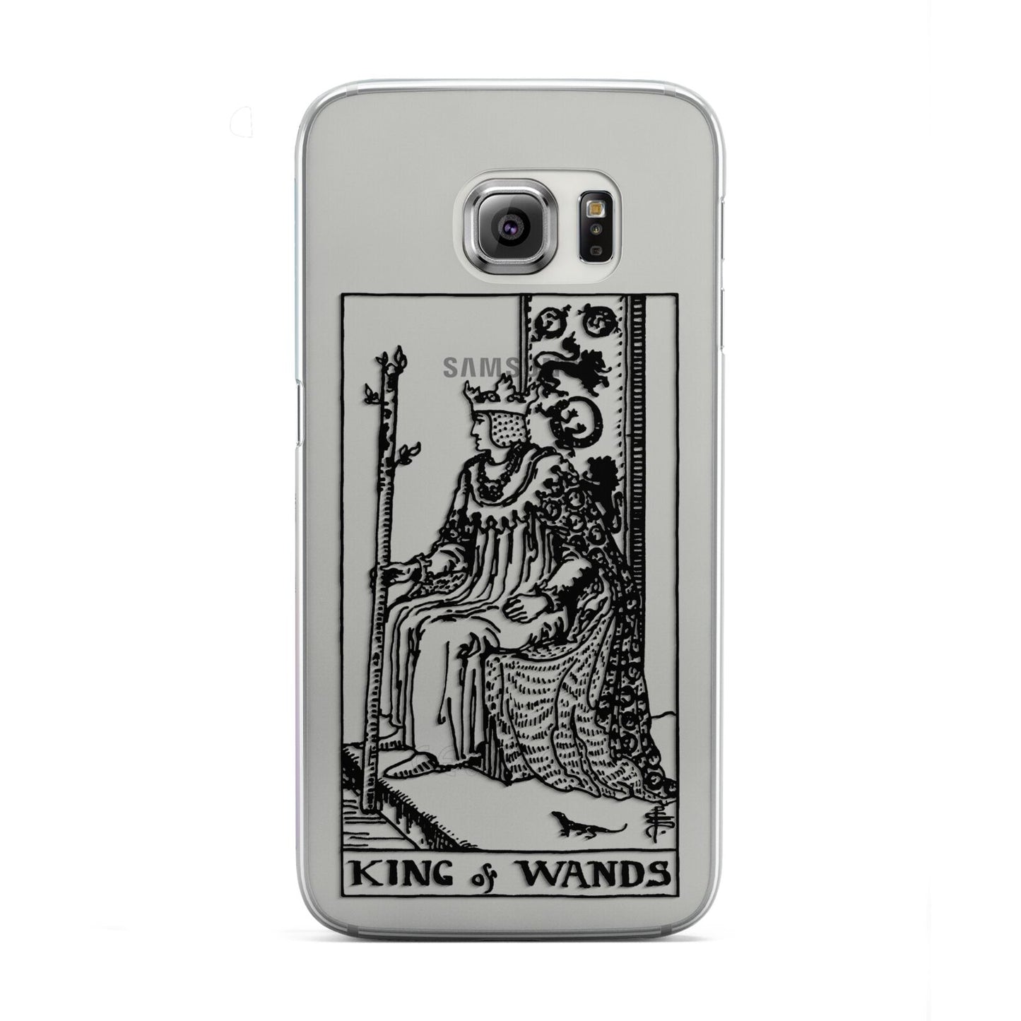 King of Wands Monochrome Samsung Galaxy S6 Edge Case