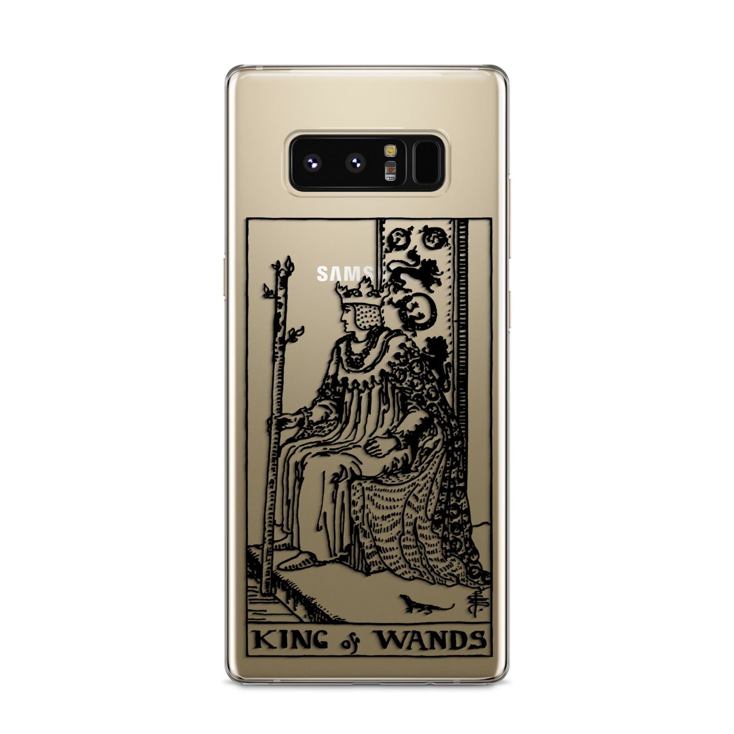 King of Wands Monochrome Samsung Galaxy S8 Case