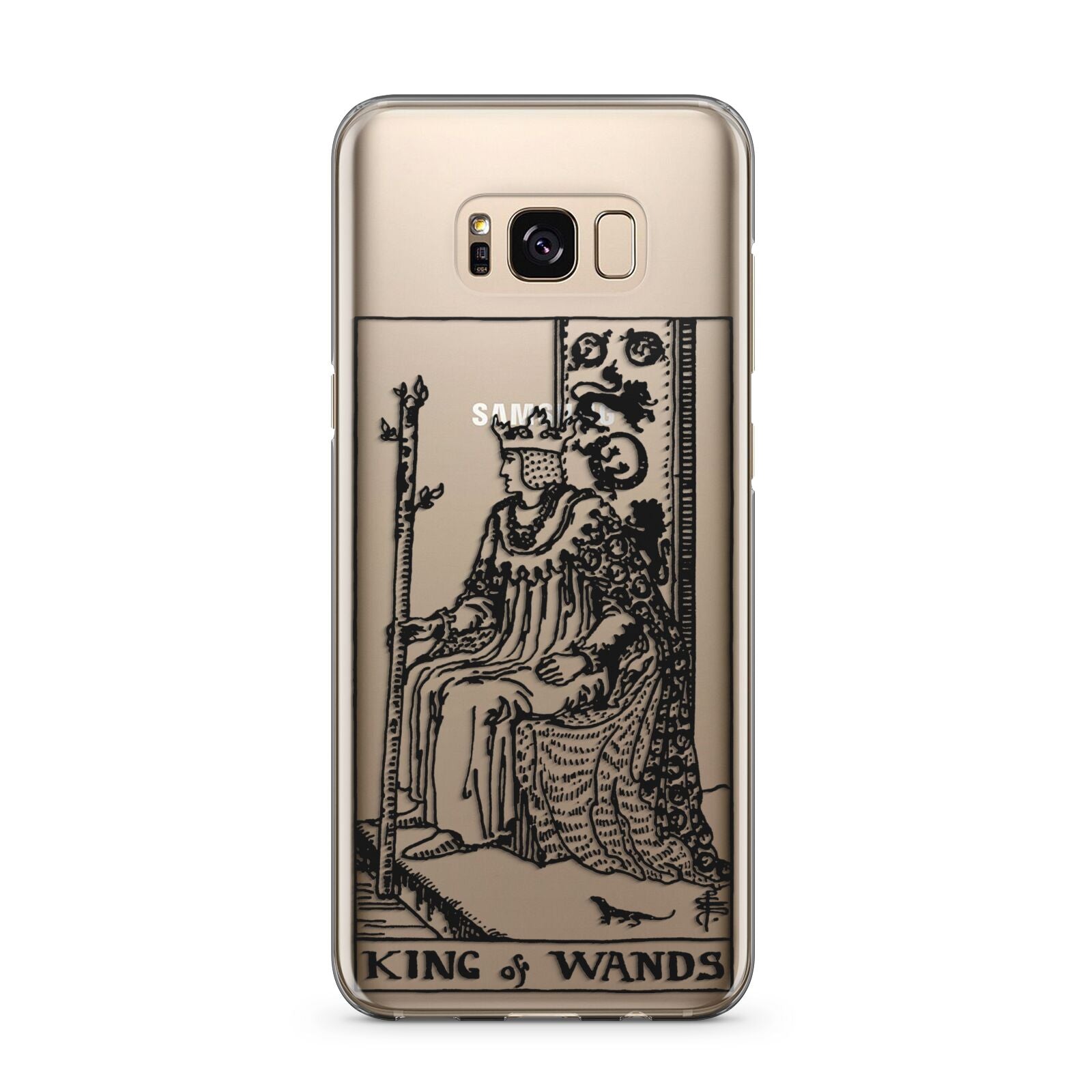 King of Wands Monochrome Samsung Galaxy S8 Plus Case