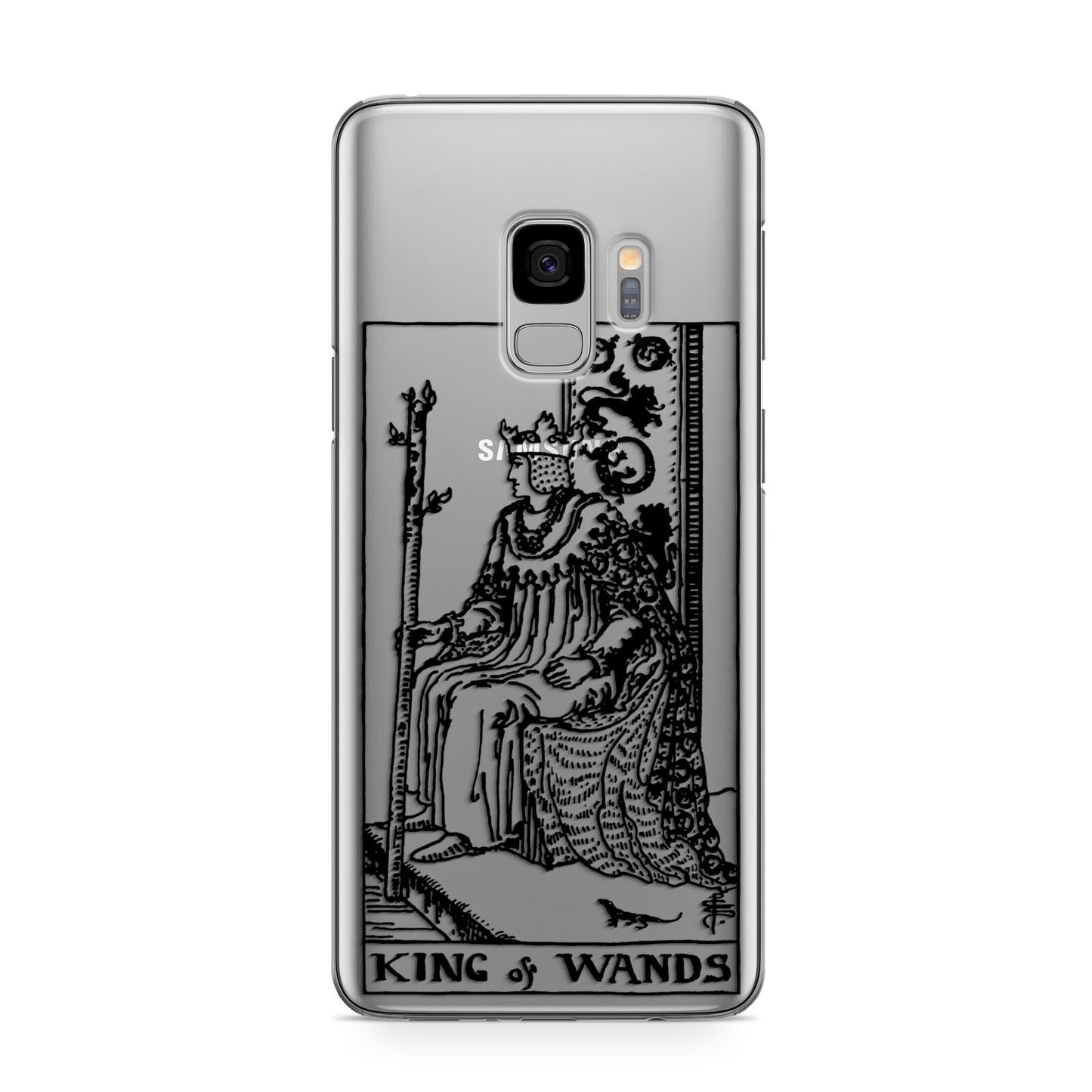 King of Wands Monochrome Samsung Galaxy S9 Case
