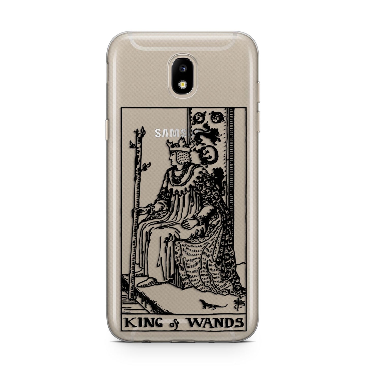 King of Wands Monochrome Samsung J5 2017 Case