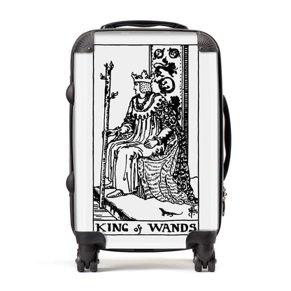 King of Wands Monochrome Suitcase