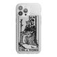 King of Wands Monochrome iPhone 13 Pro Max TPU Impact Case with White Edges