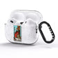 King of Wands Tarot Card AirPods Pro Glitter Case Side Image