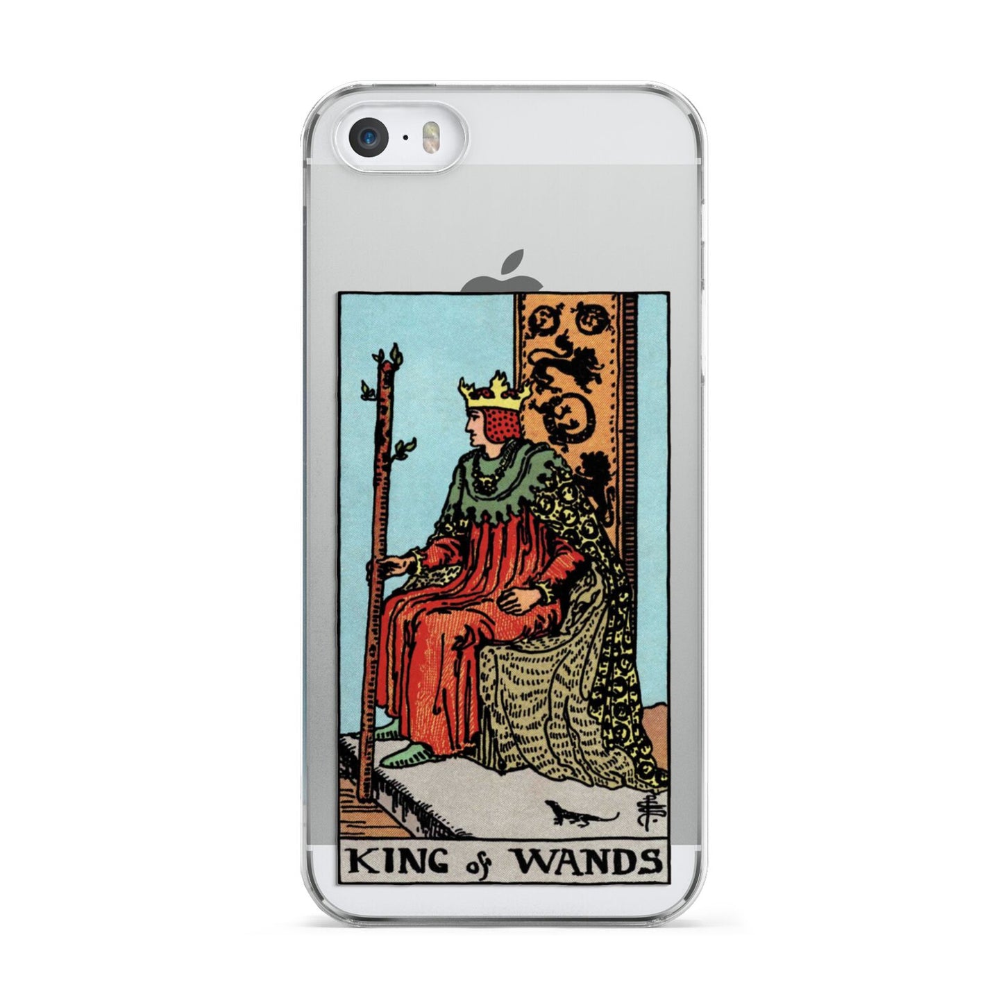 King of Wands Tarot Card Apple iPhone 5 Case