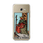 King of Wands Tarot Card Samsung Galaxy A5 2017 Case on gold phone