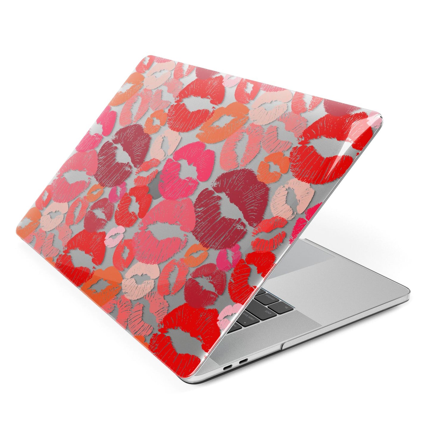 Kiss Print Apple MacBook Case Side View