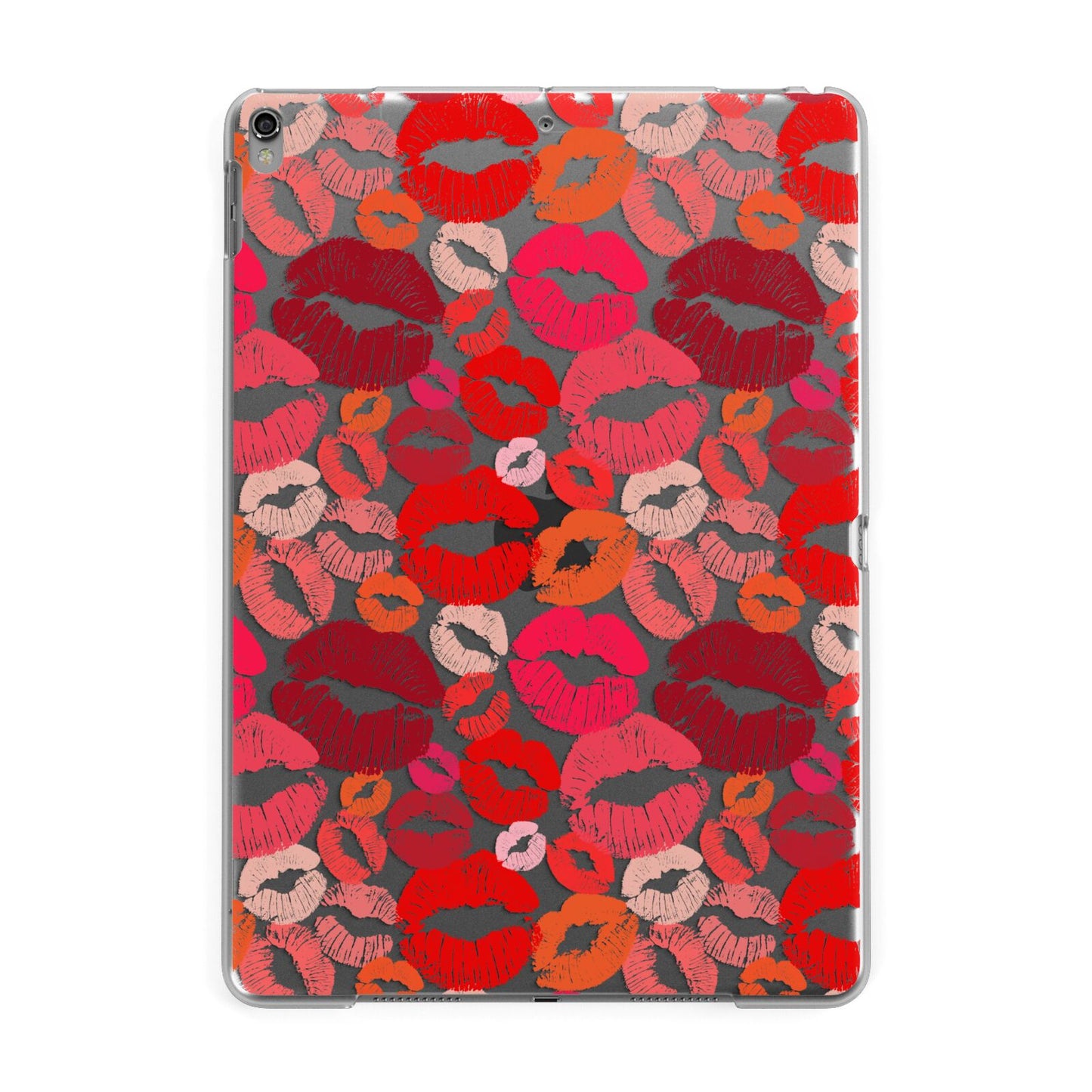 Kiss Print Apple iPad Grey Case