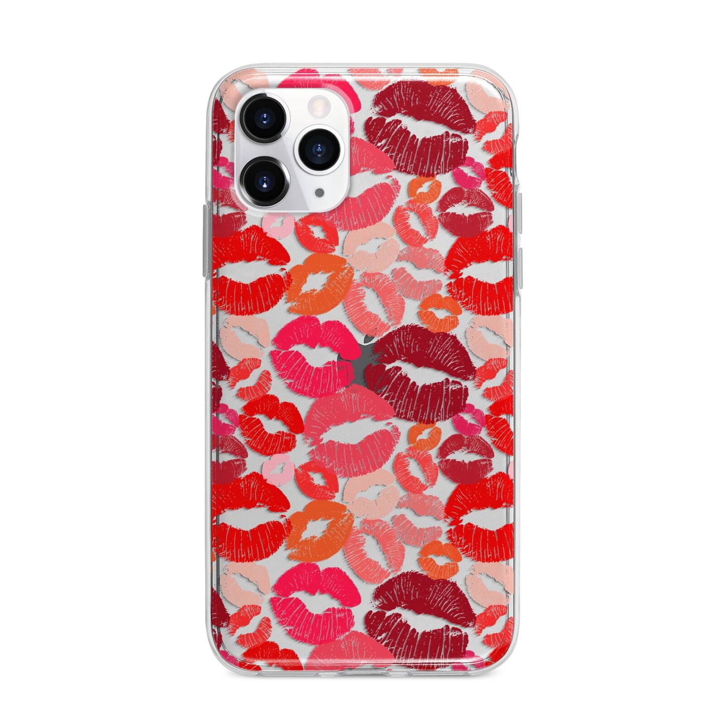 Kiss Print Apple iPhone 11 Pro in Silver with Bumper Case