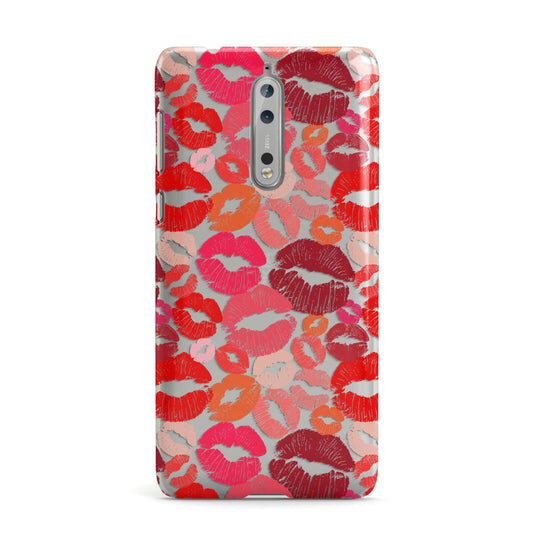 Kiss Print Nokia Case