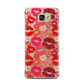 Kiss Print Samsung Galaxy A7 2016 Case on gold phone
