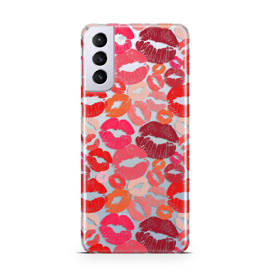 Kiss Print Samsung S21 Plus Phone Case