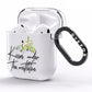 Kisses Under The Mistletoe AirPods Clear Case Side Image