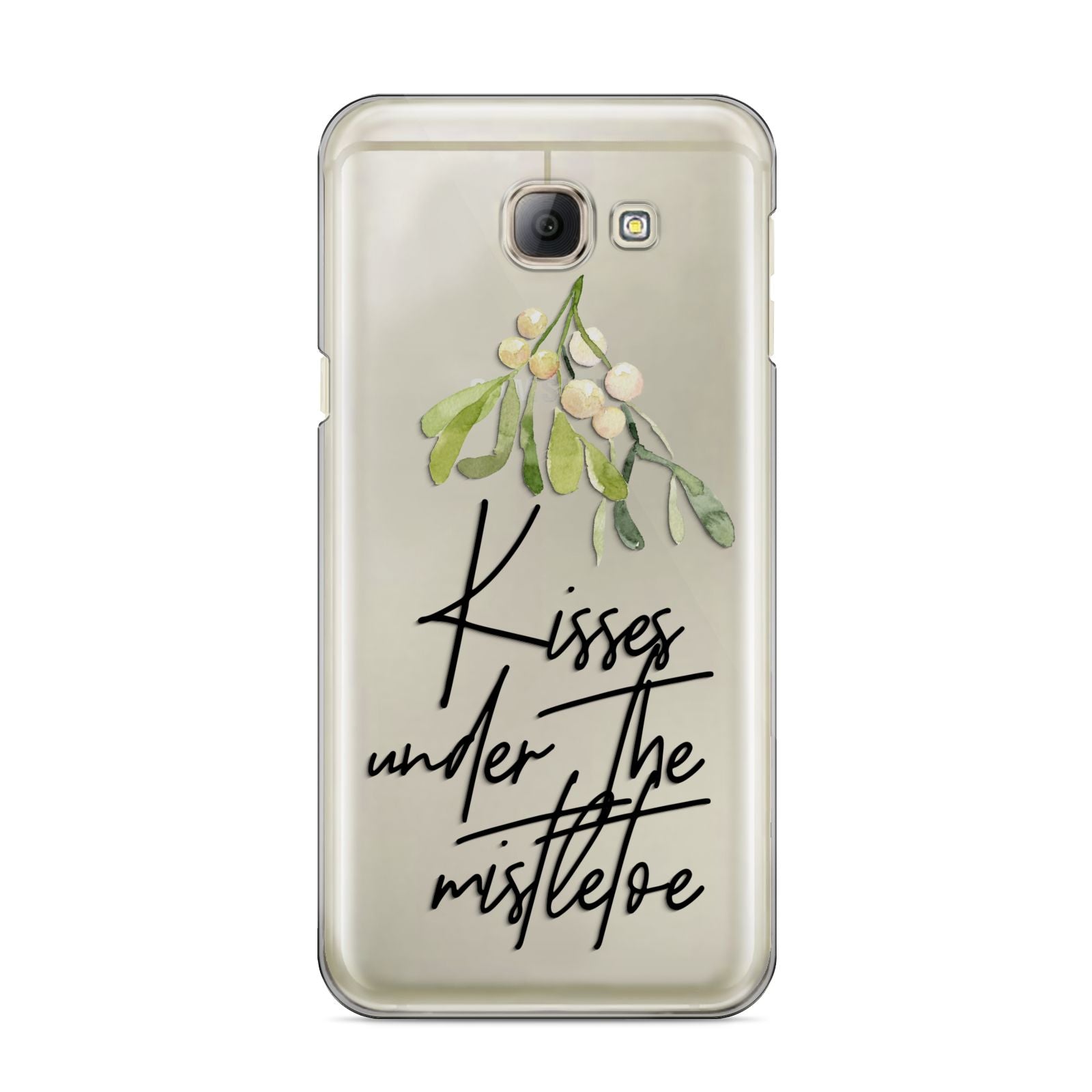 Kisses Under The Mistletoe Samsung Galaxy A8 2016 Case