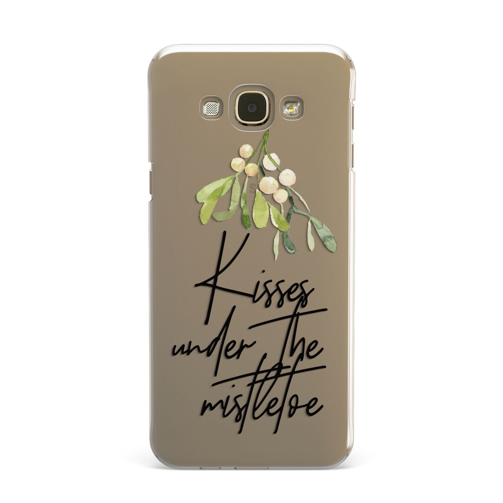 Kisses Under The Mistletoe Samsung Galaxy A8 Case