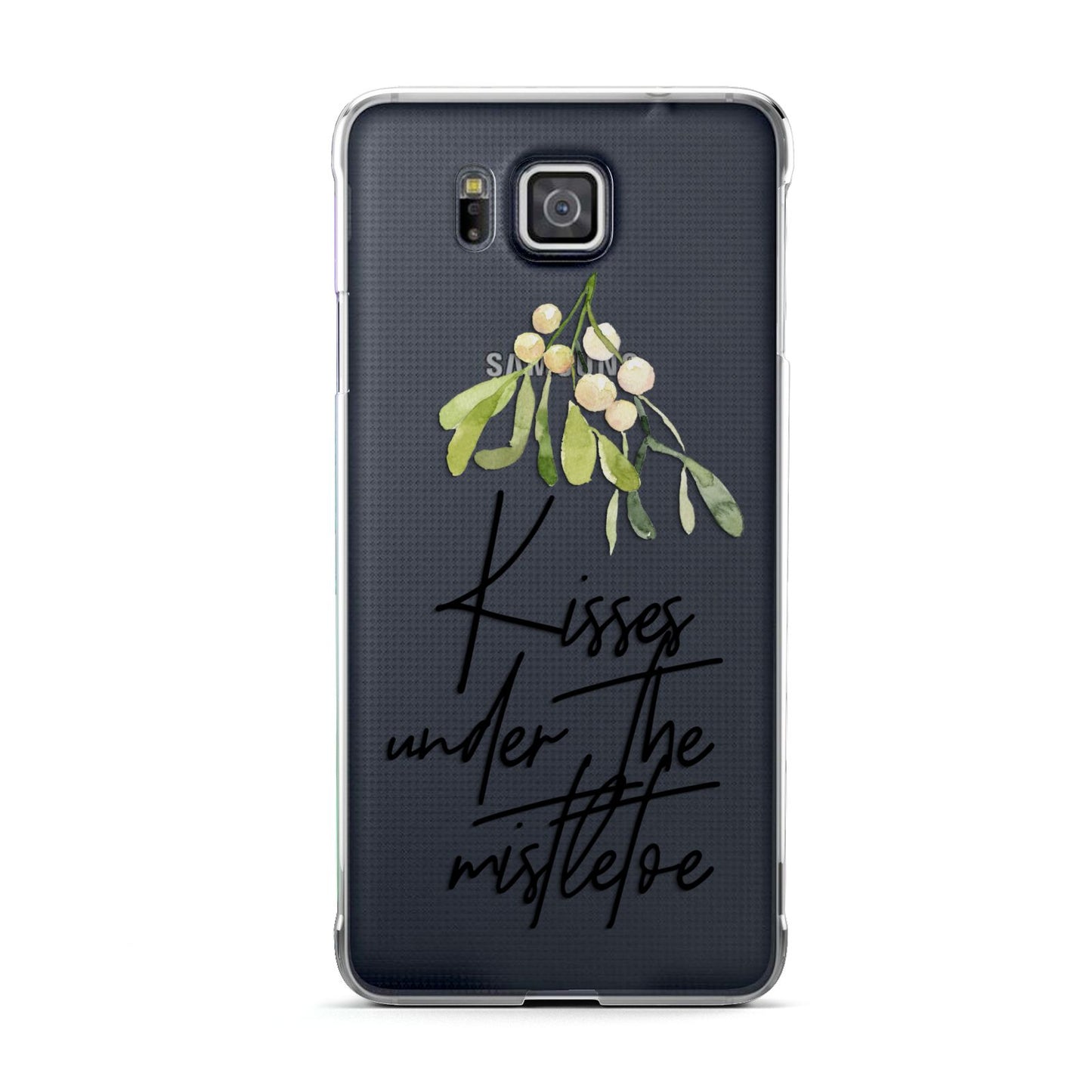 Kisses Under The Mistletoe Samsung Galaxy Alpha Case