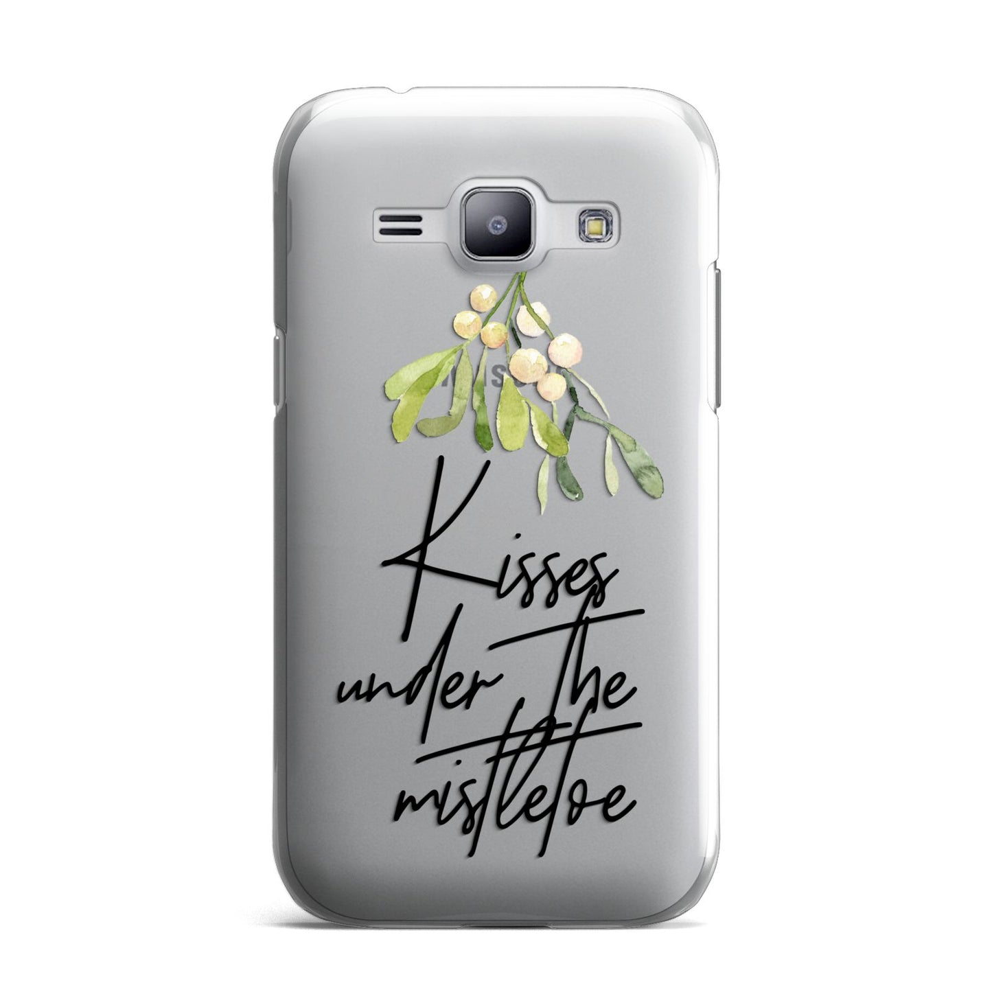 Kisses Under The Mistletoe Samsung Galaxy J1 2015 Case