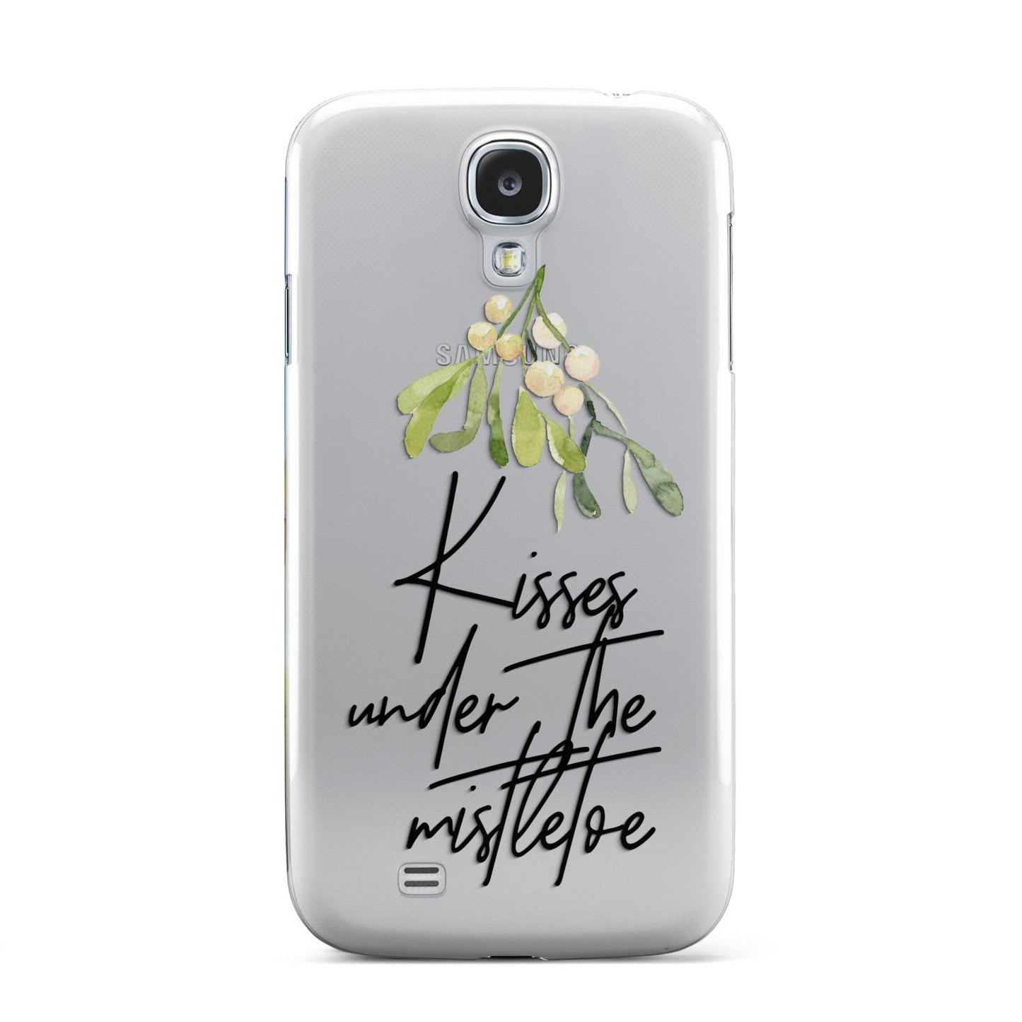 Kisses Under The Mistletoe Samsung Galaxy S4 Case