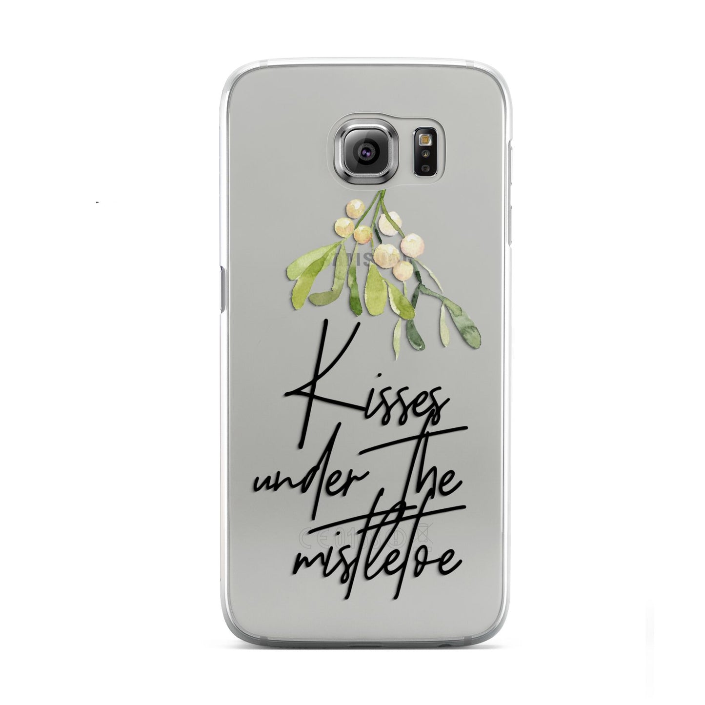 Kisses Under The Mistletoe Samsung Galaxy S6 Case