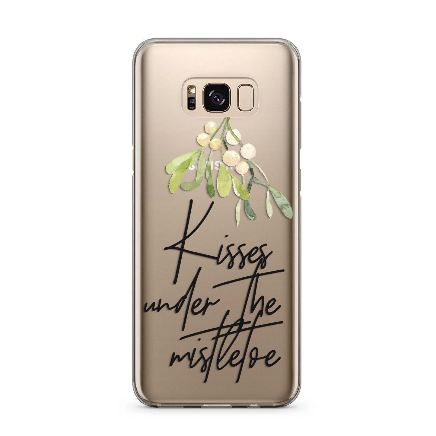 Kisses Under The Mistletoe Samsung Galaxy S8 Plus Case