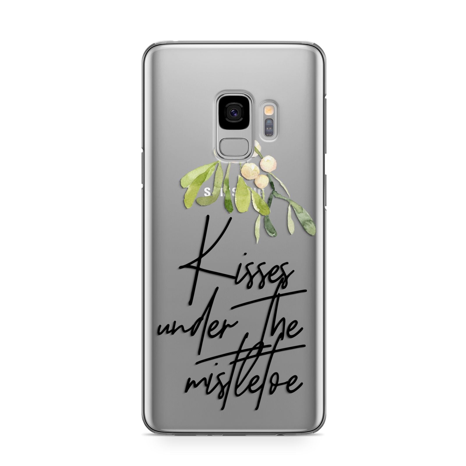 Kisses Under The Mistletoe Samsung Galaxy S9 Case