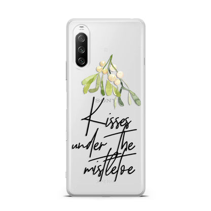 Kisses Under The Mistletoe Sony Xperia 10 III Case
