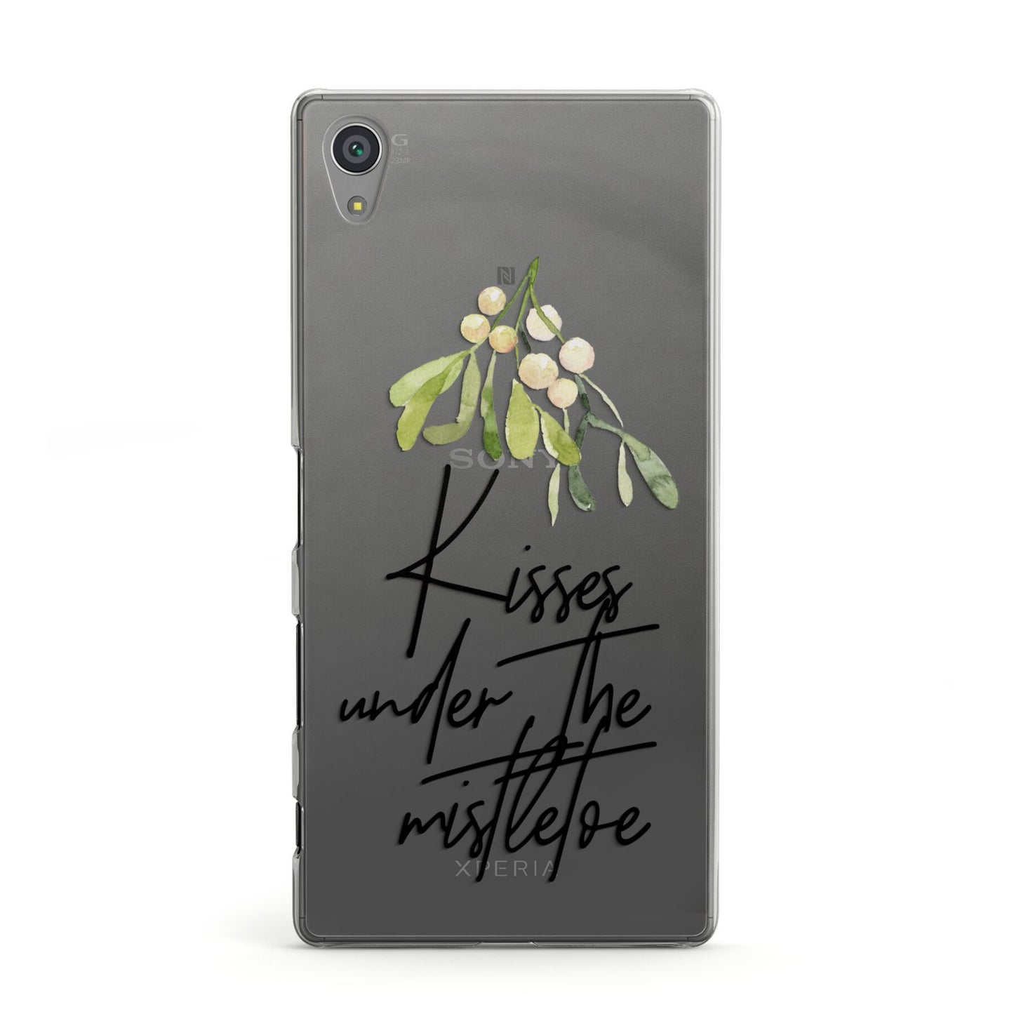 Kisses Under The Mistletoe Sony Xperia Case