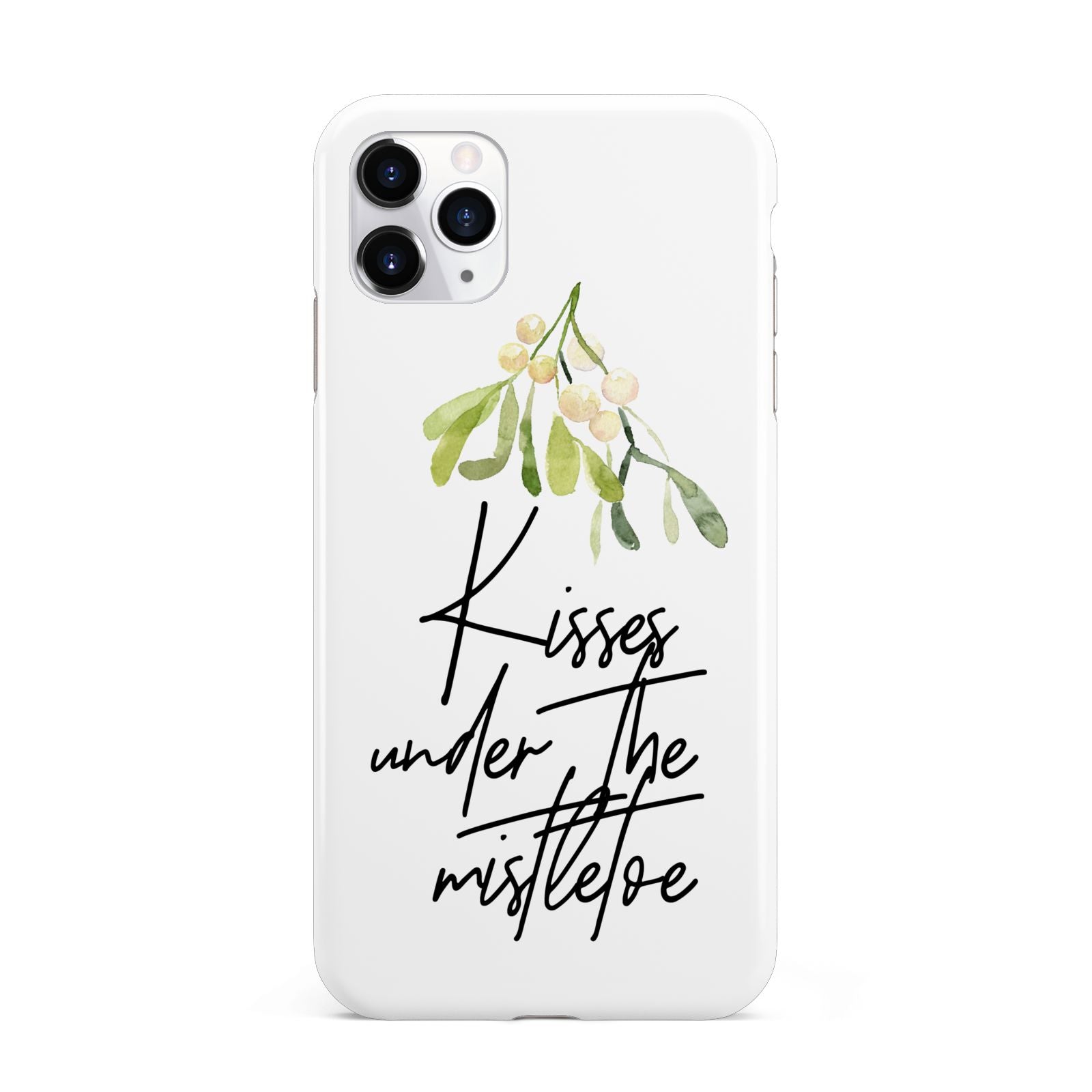 Kisses Under The Mistletoe iPhone 11 Pro Max 3D Tough Case