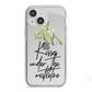Kisses Under The Mistletoe iPhone 13 Mini TPU Impact Case with White Edges