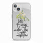 Kisses Under The Mistletoe iPhone 13 TPU Impact Case with White Edges