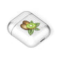 Kiwi Fruit AirPods Case Laid Flat