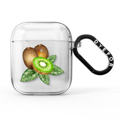 Kiwi Fruit AirPods Clear Case