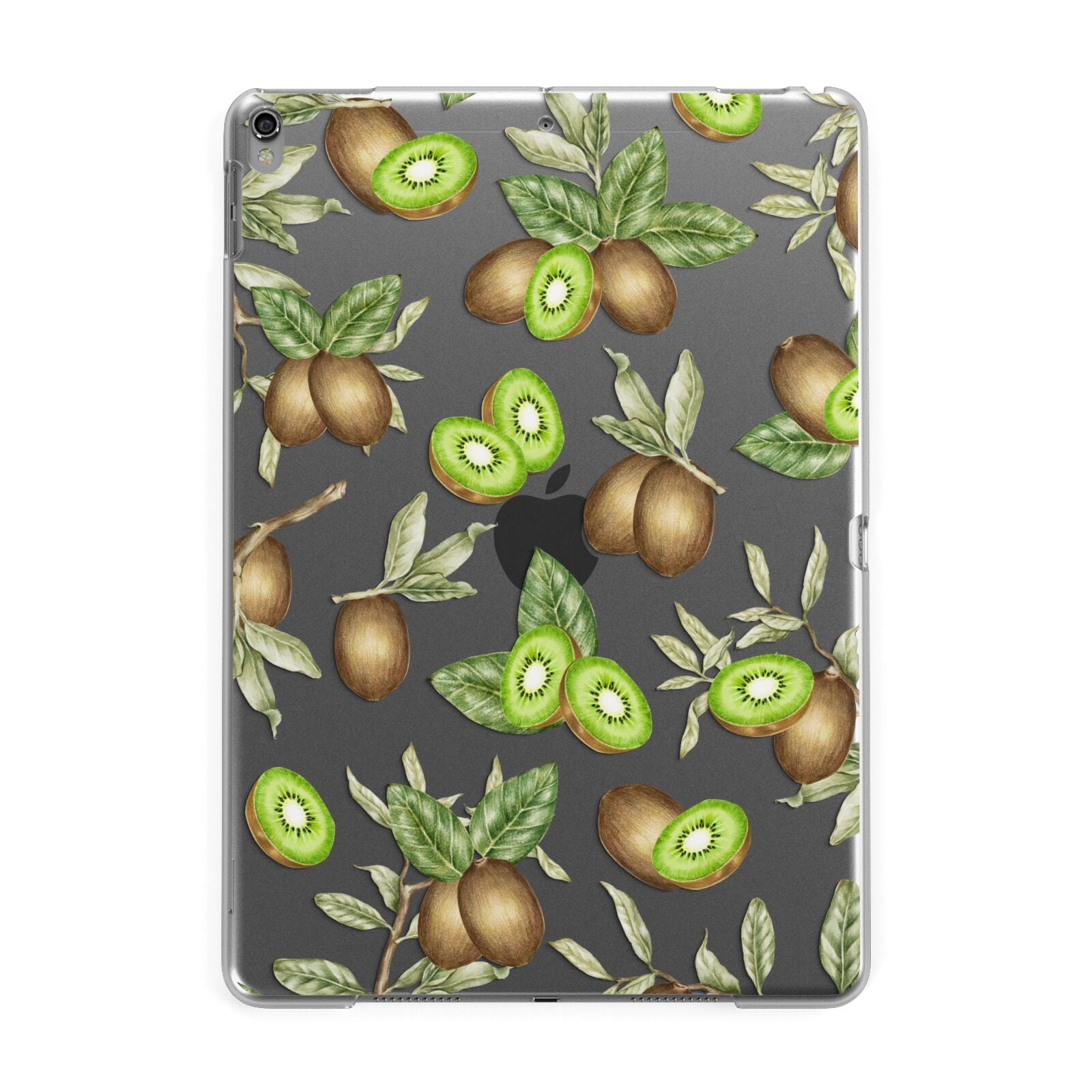 Kiwi Fruit Apple iPad Grey Case