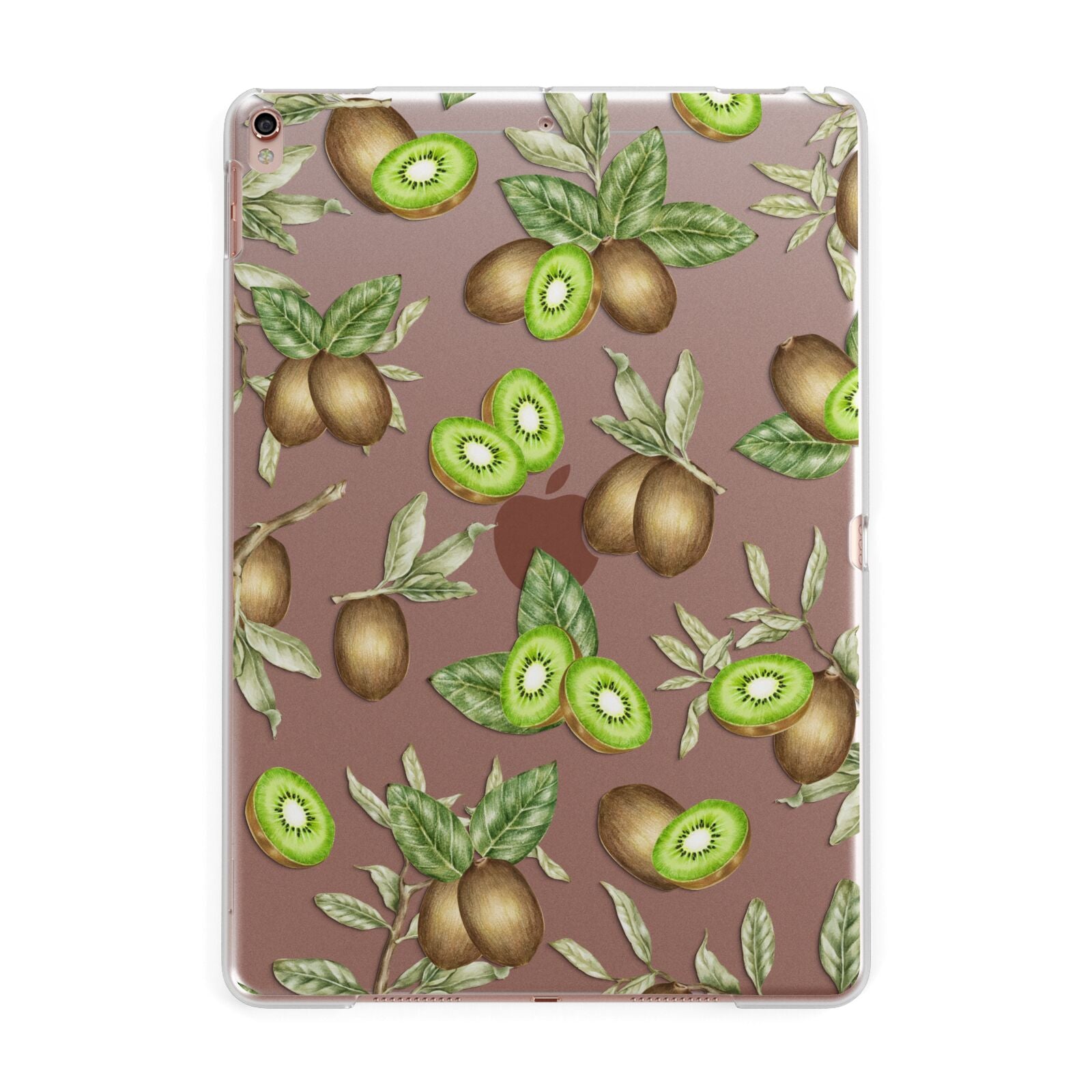 Kiwi Fruit Apple iPad Rose Gold Case