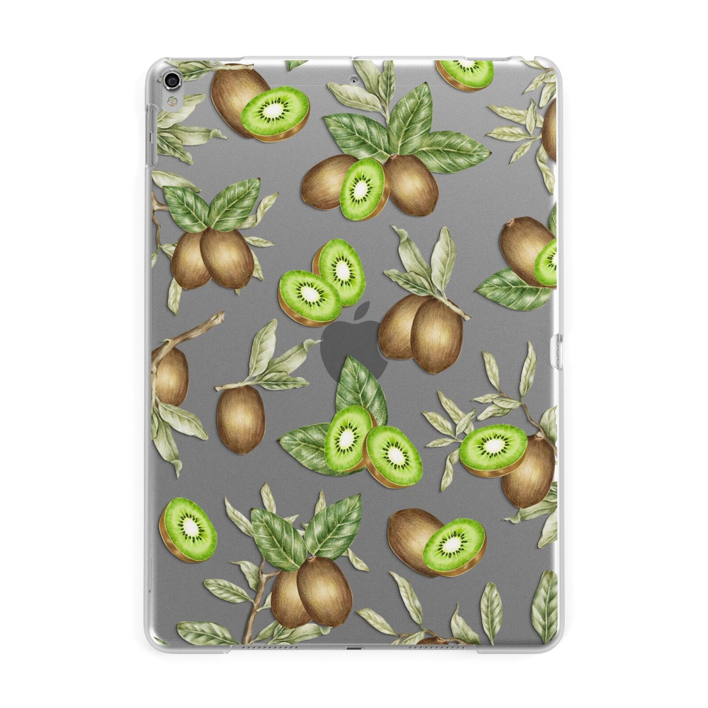Kiwi Fruit Apple iPad Silver Case