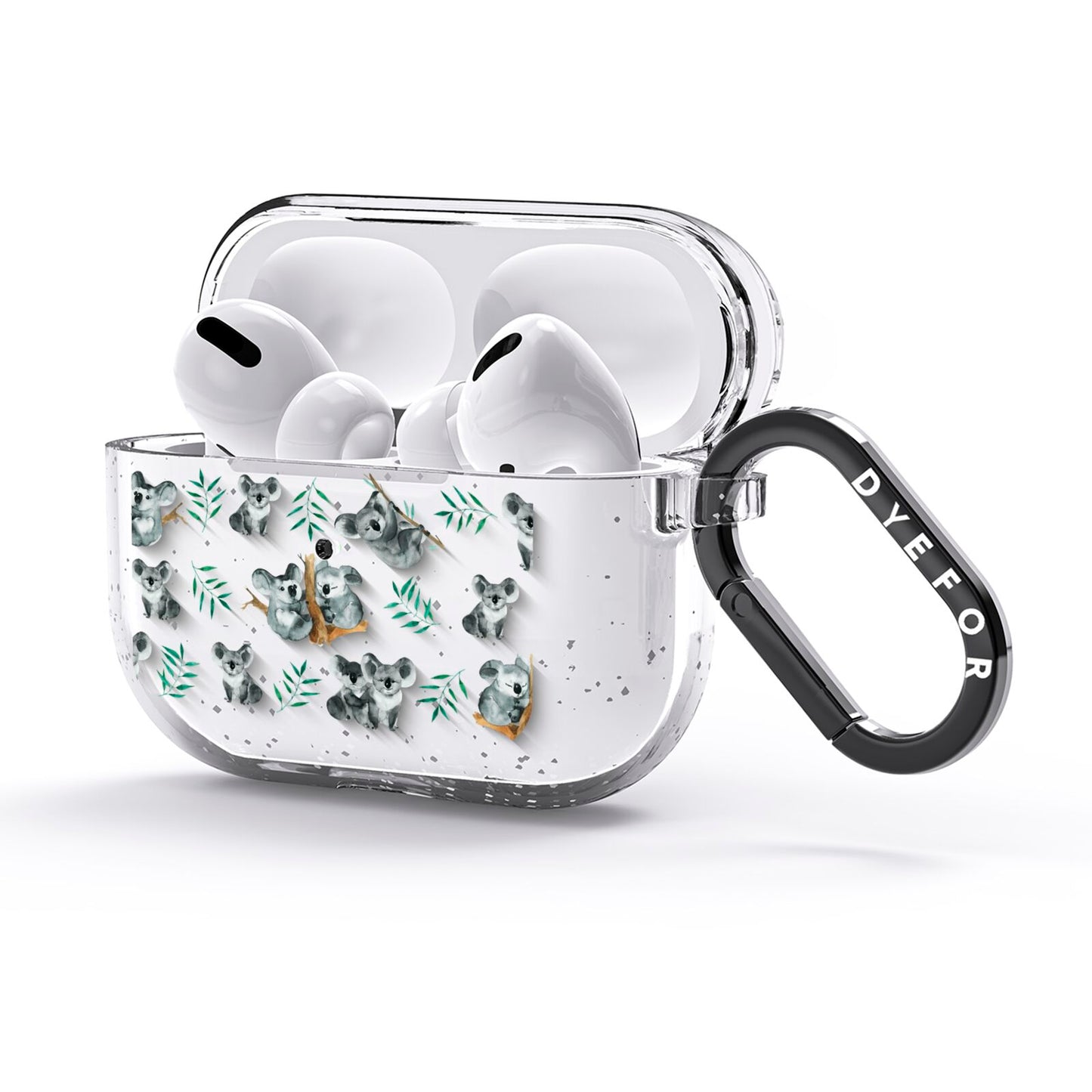 Koala Bear AirPods Glitter Case 3rd Gen Side Image