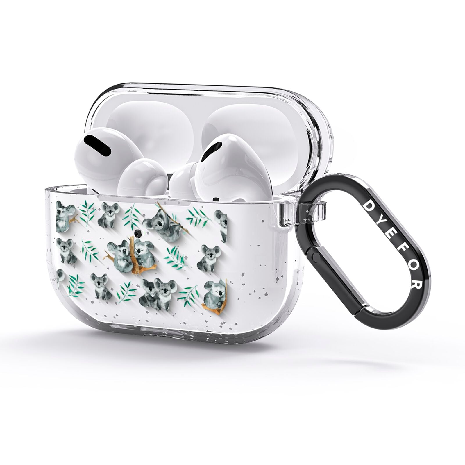 Koala Bear AirPods Glitter Case 3rd Gen Side Image
