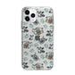 Koala Bear Apple iPhone 11 Pro Max in Silver with Bumper Case