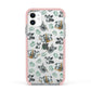 Koala Bear Apple iPhone 11 in White with Pink Impact Case