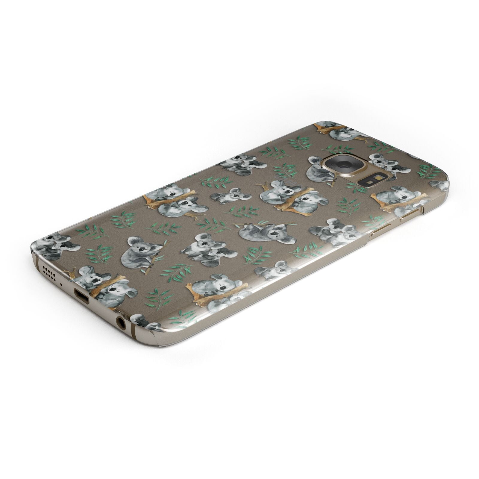 Koala Bear Protective Samsung Galaxy Case Angled Image