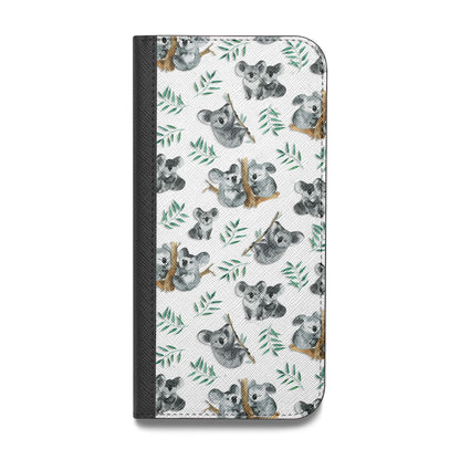 Koala Bear Vegan Leather Flip iPhone Case