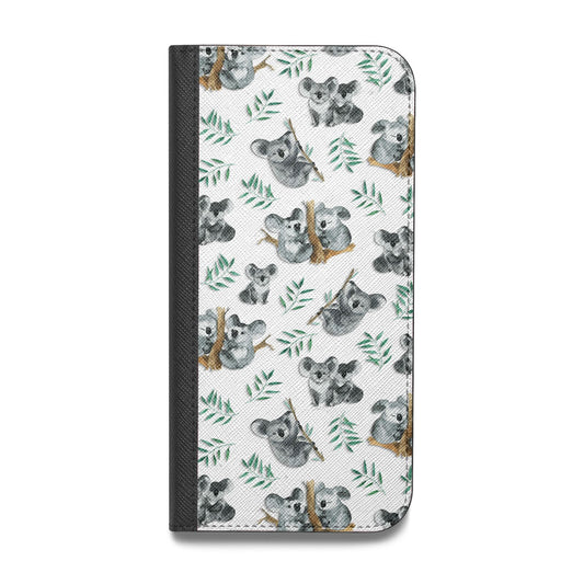 Koala Bear Vegan Leather Flip iPhone Case