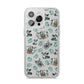 Koala Bear iPhone 14 Pro Max Glitter Tough Case Silver