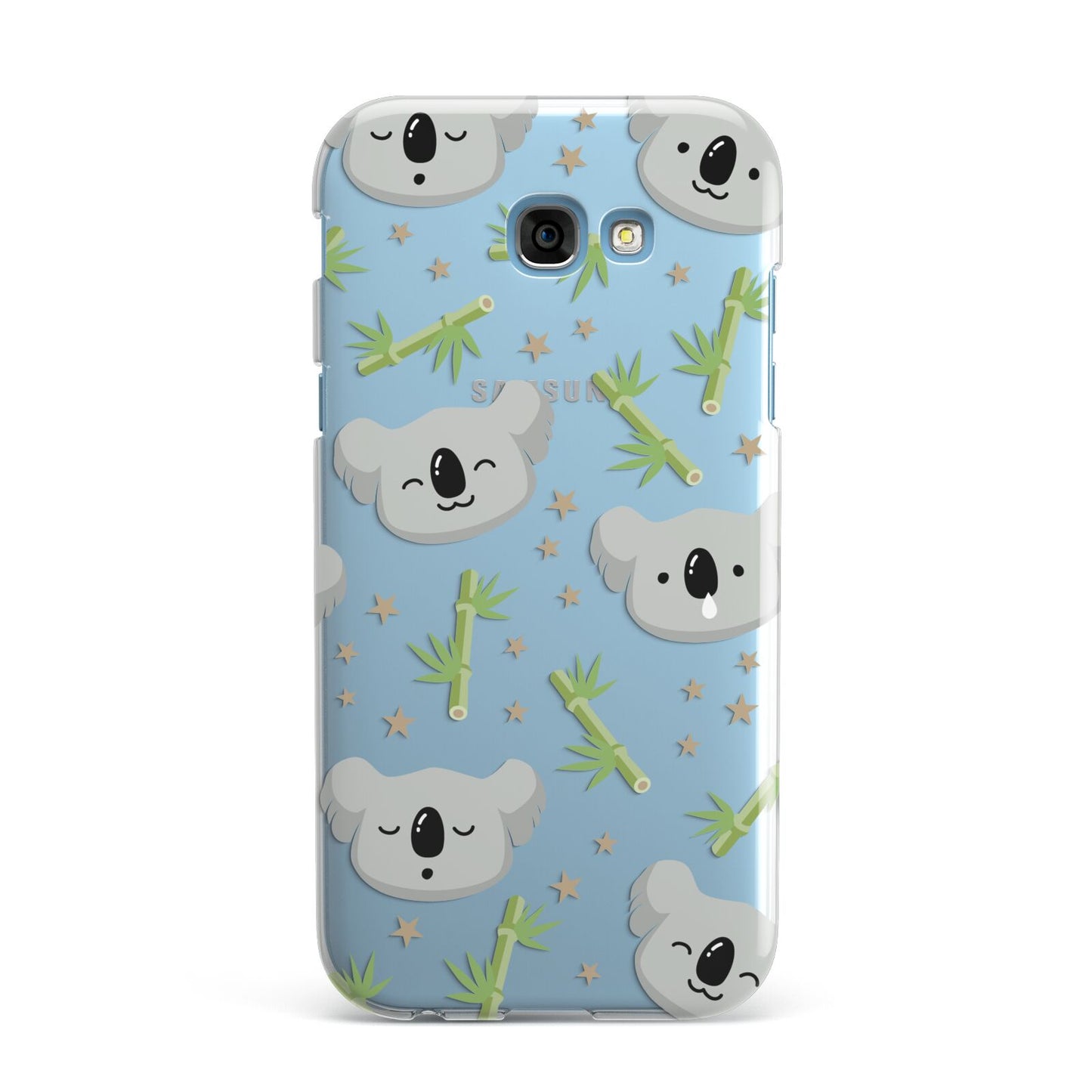 Koala Faces with Transparent Background Samsung Galaxy A7 2017 Case