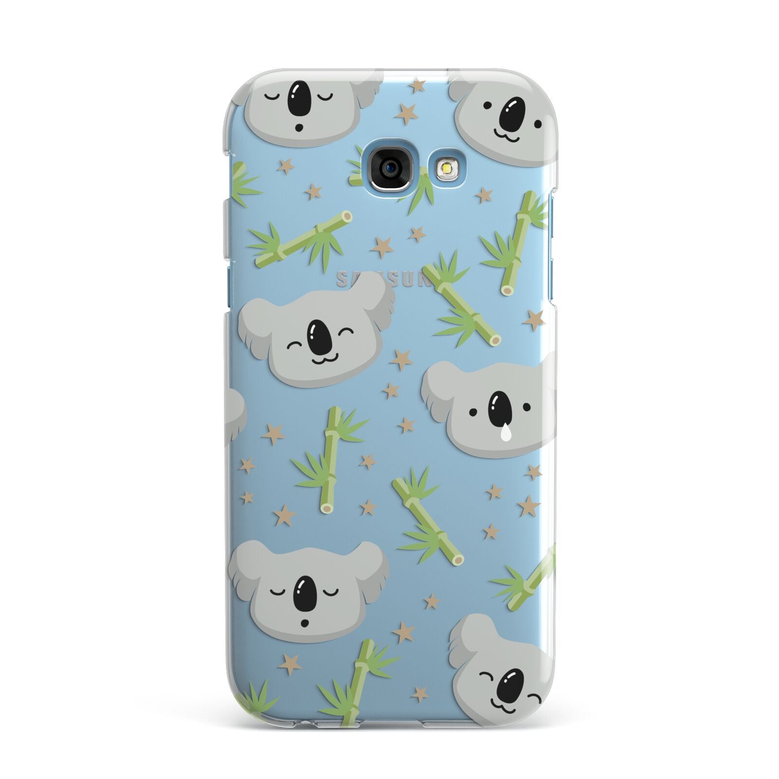 Koala Faces with Transparent Background Samsung Galaxy A7 2017 Case