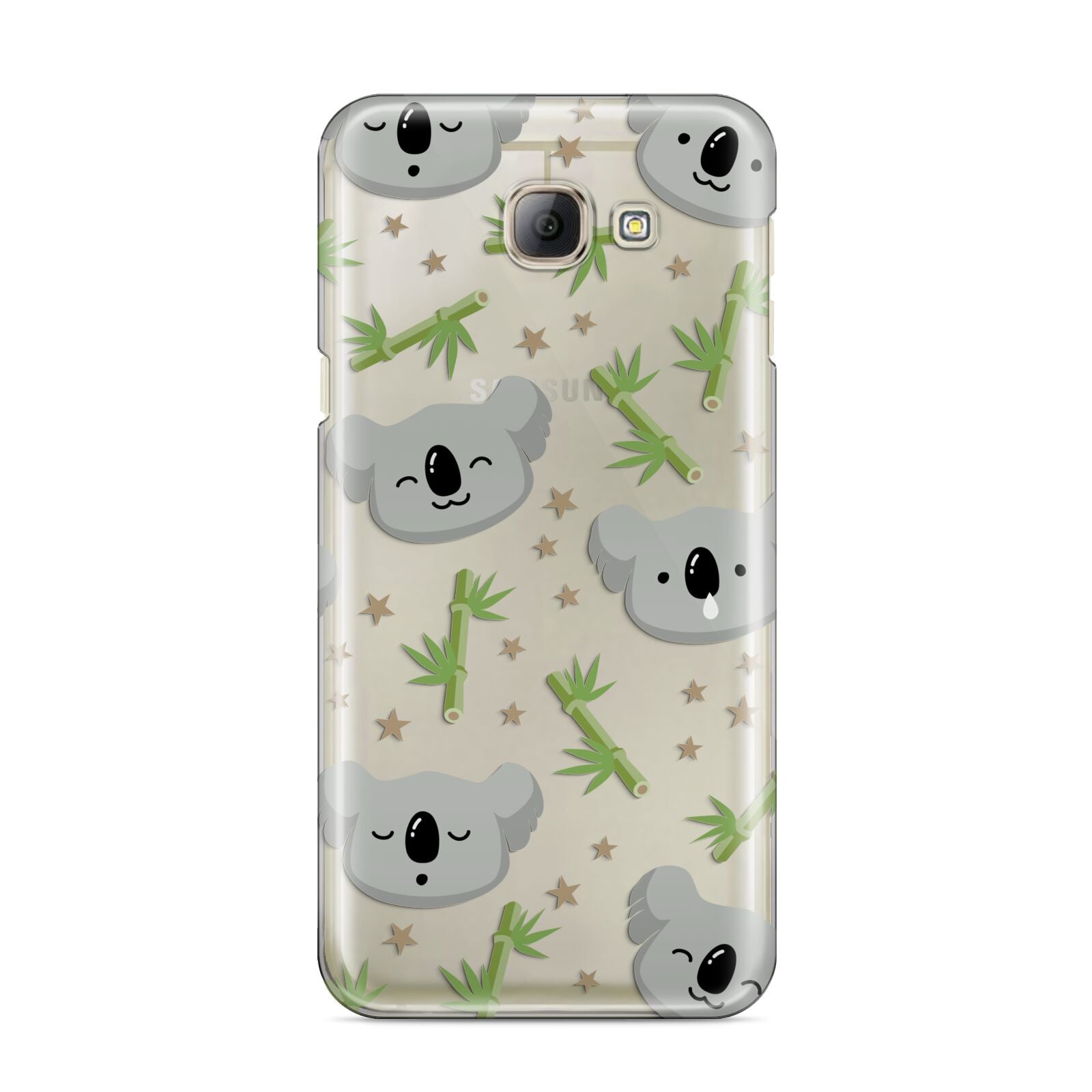 Koala Faces with Transparent Background Samsung Galaxy A8 2016 Case