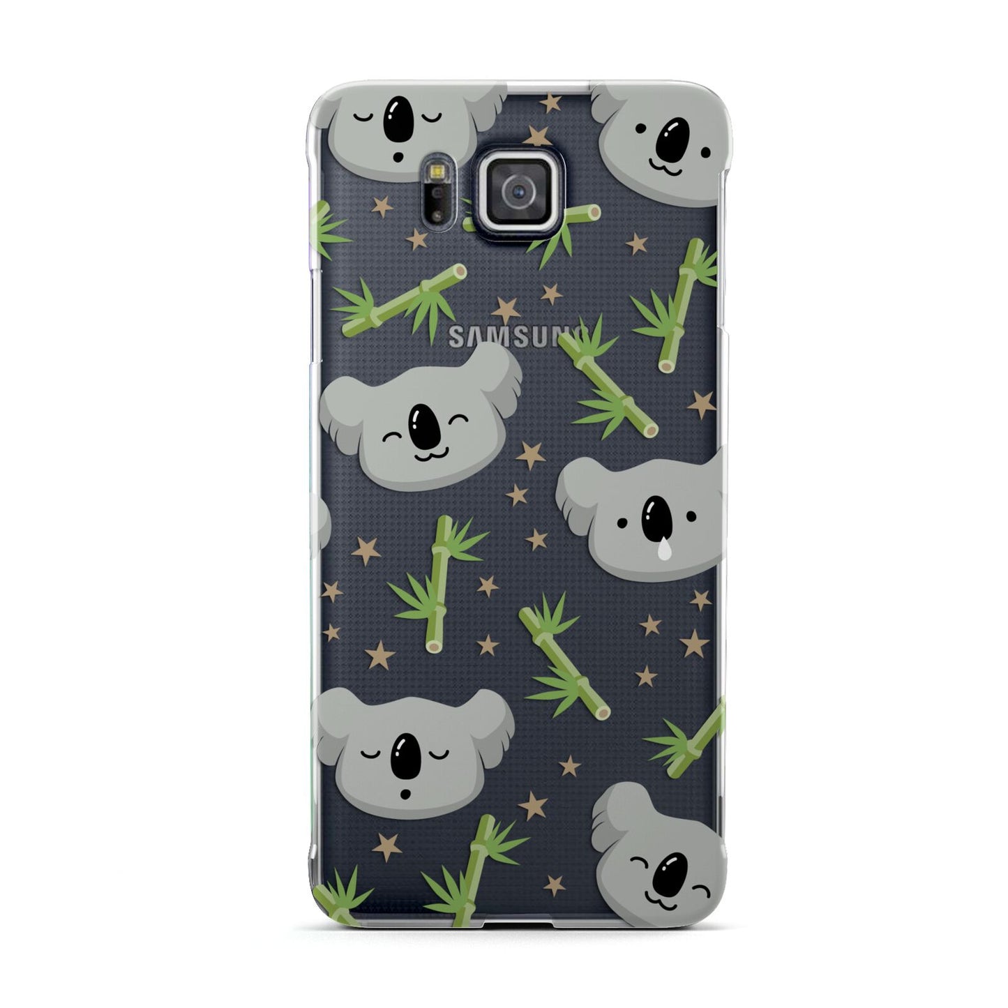 Koala Faces with Transparent Background Samsung Galaxy Alpha Case