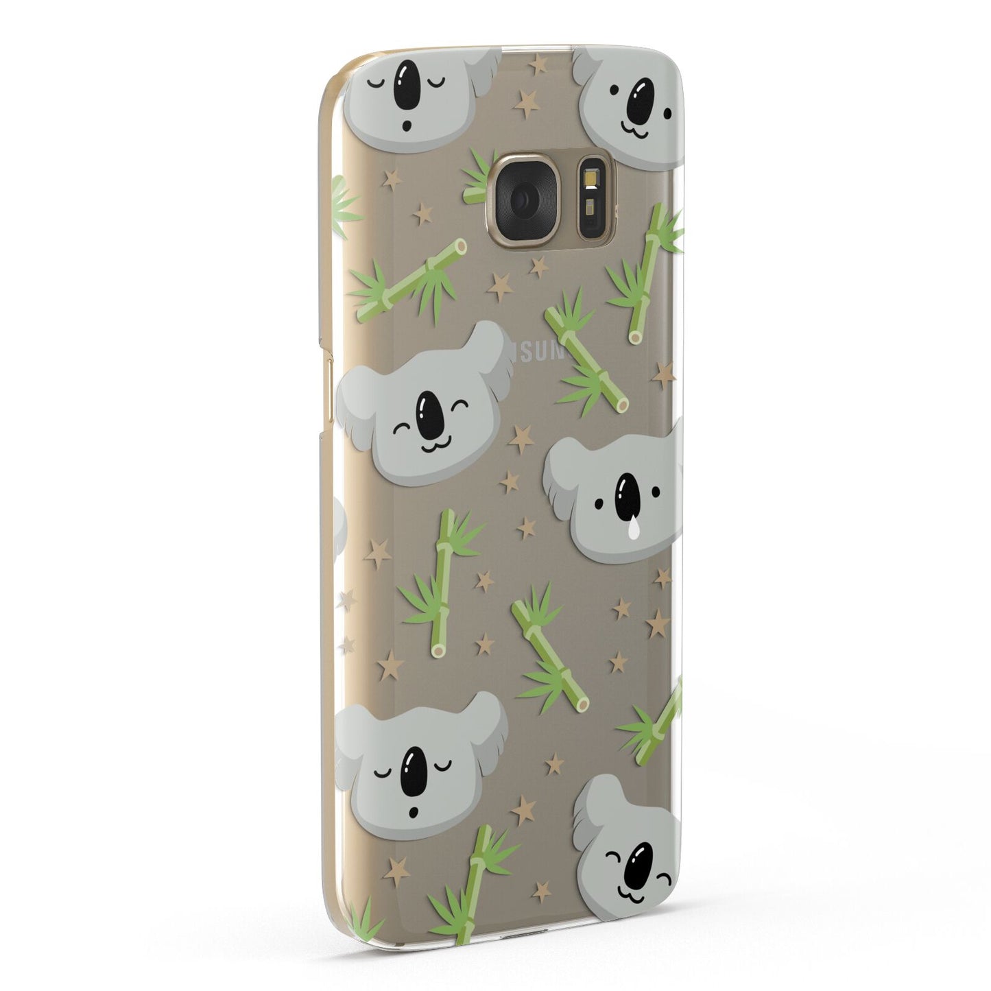 Koala Faces with Transparent Background Samsung Galaxy Case Fourty Five Degrees